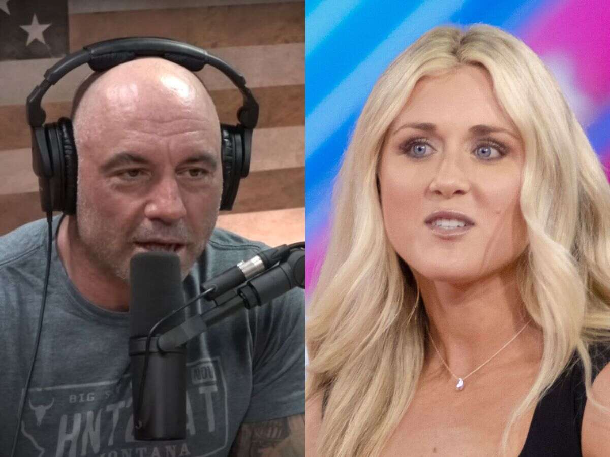 "He was still dating," Riley Gaines DISCLOSSES trans athlete Lia Thomas' intimate life during Joe Rogan's podcast 1 Joe Rogan and Riley Gaines